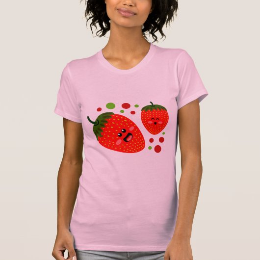 T-shirt fraises (Devant)