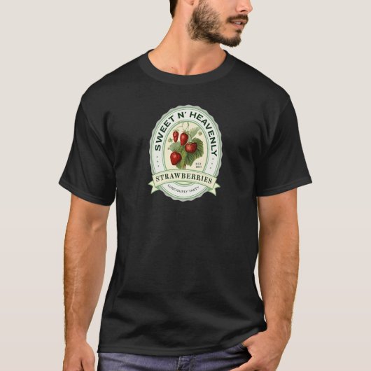 T-shirt Fraises Célestes Douces Pour Berry Grower (Devant)