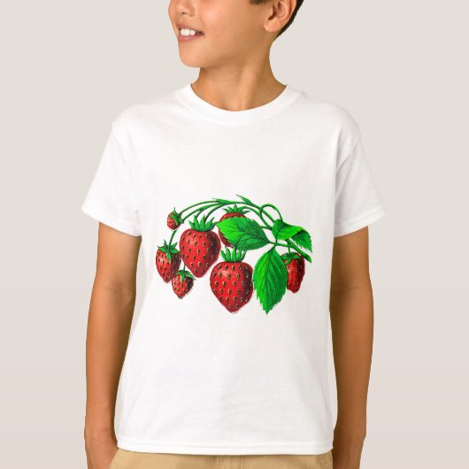 T-shirt Fraises fraîches (Devant)