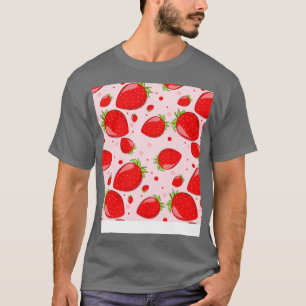 T-shirt Fraises Fraise Farmcore Farmhouse Style P