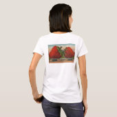 T-shirt Fraises Giant Fruit Antique Fruit Amusant (Dos entier)