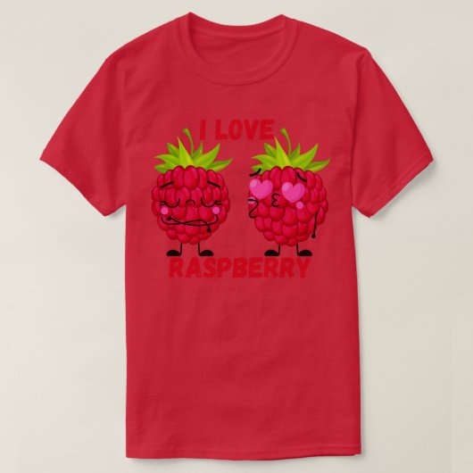 T-shirt Framboise 1 (Design devant)