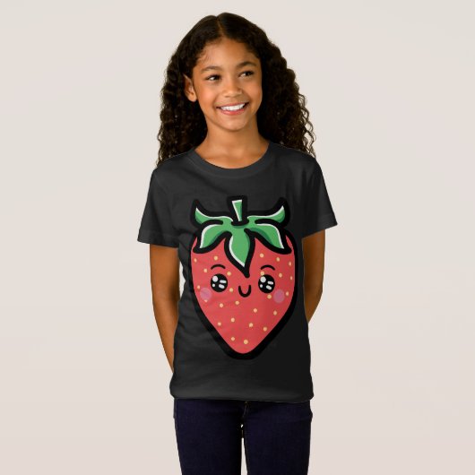 T-Shirt Framboise Fruiteuse Fruiteuse Fruiteuse Fruiteuse (Devant entier)