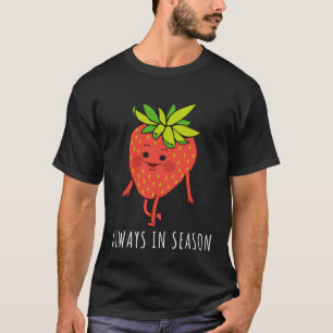 T-shirt Framboise mûre Graphique fraise fraise