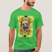 T-shirt Frame Lily Jaune Créez votre propre photo (Devant)