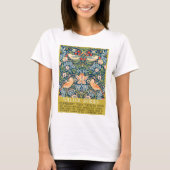 T-shirt Frameur de fraises - Conception de William Morris (Devant)