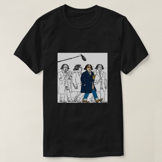T-shirt fran lebowitz (Design devant)