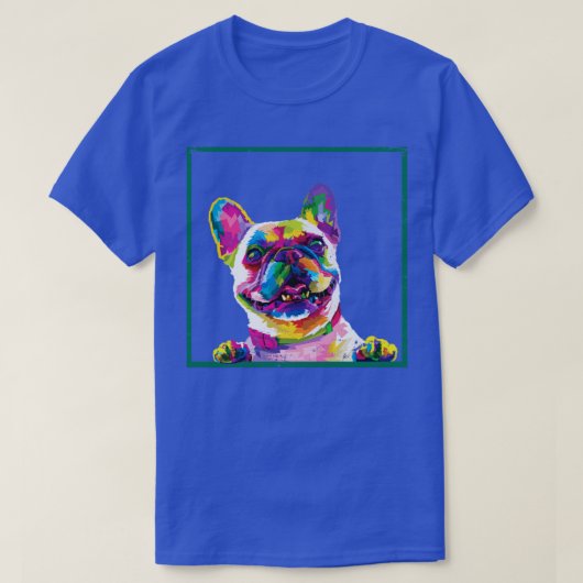T-shirt Français coloré (Design devant)