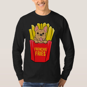 T-shirt Français cool Bulldog Frenchie Fries