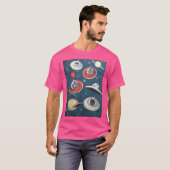 T-shirt Français En Espace (Devant entier)