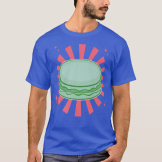 T-shirt Français Macaron Baker Cute Baking Dessert Japonai