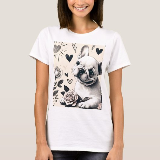 T-shirt Français rêveur (Devant)