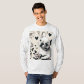 T-shirt Français rêveur (Devant entier)