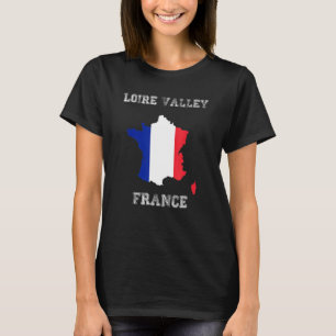 T-shirt France Distorsion Drapeau Loire Valley Pride