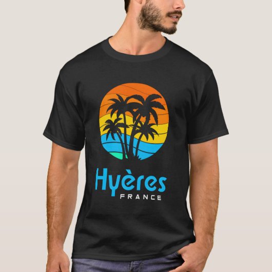 T-shirt France Hyeres (Devant)