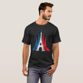 T-shirt France National Celebration Bastille Day (Devant entier)