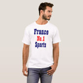 T-shirt France numéro un (Devant entier)