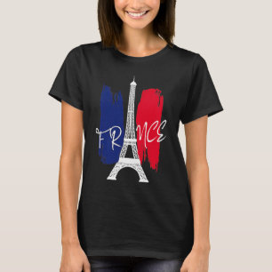 T-shirt France Paris Europe Vacances Europe Voyage en Euro