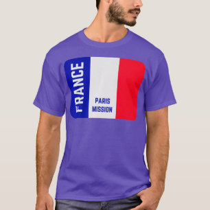 T-shirt France Paris LDS Mormon Mission Missionnaire
