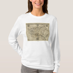 T-shirt FrancePanoramic MapFrance