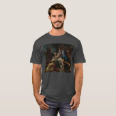T-shirt Francesco Solimena - Mort de Messaline (Devant entier)