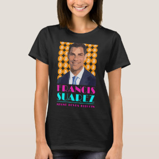 T-shirt Francis Suarez Miami aime Bitcoin maire de Miami