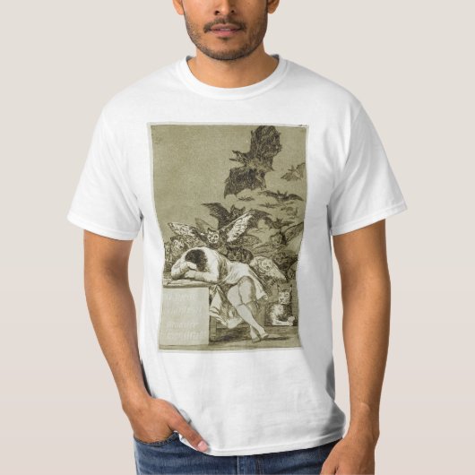 T-shirt Francisco Goya - Le sommeil de la raison produit d (Devant)