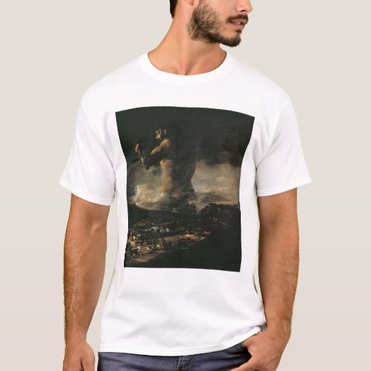 T-shirt Francisco Jose de Goya y Lucientes | le colosse, (Devant)