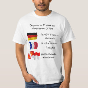 T-Shirt Franco-Duits-Alsacien