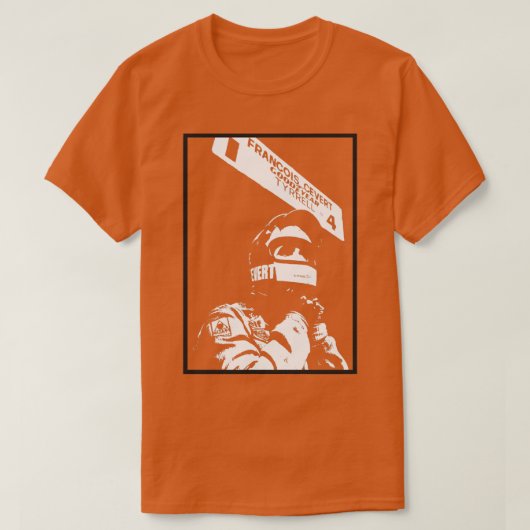 T-shirt Francois Cevert  (Design devant)