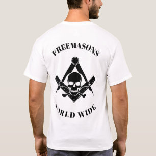 T-shirt Francs-Maçons dans le monde entier-Franc-Maçonneri