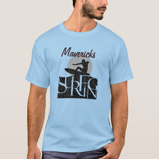 T-shirt Francs-tireurs surfant (Devant)