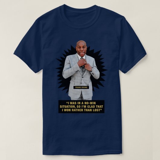 T-shirt Frank Bruno (Design devant)