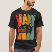 T-shirt Frank Gift Idea for Boys Men Retro Prénom (Devant)
