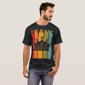 T-shirt Frank Gift Idea for Boys Men Retro Prénom (Devant entier)