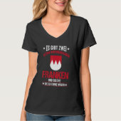 T-shirt Franke Franken Fränkisch Middle Franken Dialect Ba (Devant)
