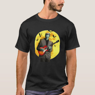 T-shirt Frankenguitar Frankenstein Plays Electric Guitar H
