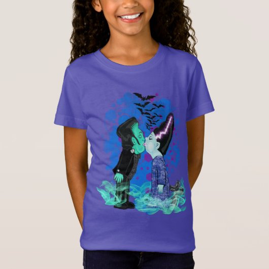 T-Shirt Frankenstein et sa mariée (Devant)