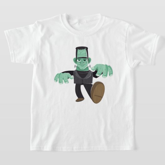T-shirt Frankenstein Halloween (Poser)