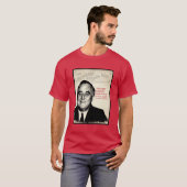 T-shirt Franklin D. Citation de Roosevelt (Devant entier)