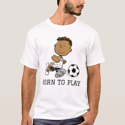 T-shirt Franklin Jouer Au Football (Devant)