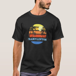 T-shirt Franklinton Louisiane La Beach Us Cities Beach Bum