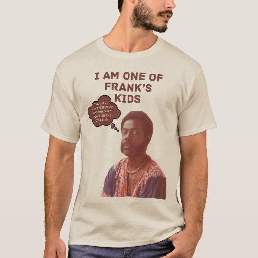 T-shirt Frank's Kids Sand Shirt/Texte Brown (Devant)