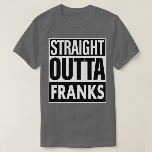 T-shirt Franks Nom Droit Devant Franks (Design devant)