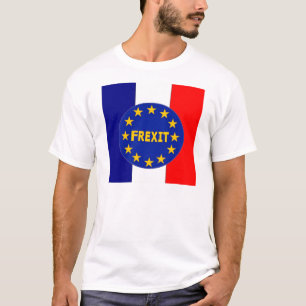 T-Shirt Franse vlag EU Frexit