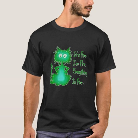 T-shirt Frantic Chat Tout Est Bien (Devant)
