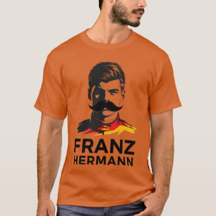 T-shirt Franz Hermann F1 Art Portrait Design Frappant Germ