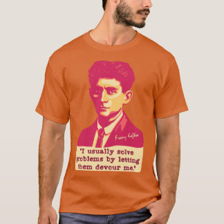 T-shirt Franz Kafka Portrait et Citation 1