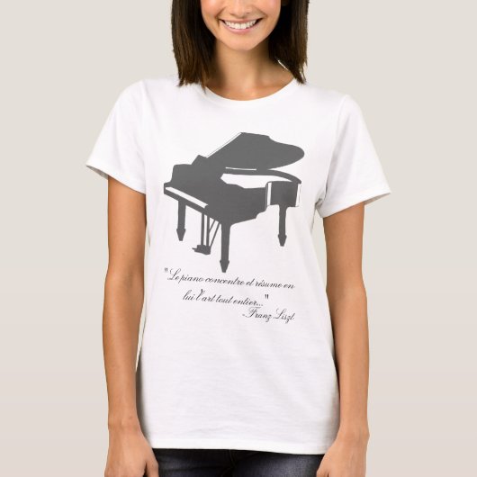 T-shirt Franz Liszt (Devant)