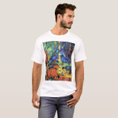 T-shirt Franz Marc - cerf commun dans la forêt (ii) (Devant entier)